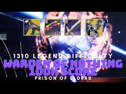 100k Nightfall Ordeal: Warden of Nothing at Legend (1310) Difficulty | Destiny 2 Season 14