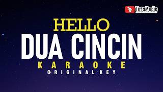 Download lagu Dua Cincin - Hello (Karaoke) mp3