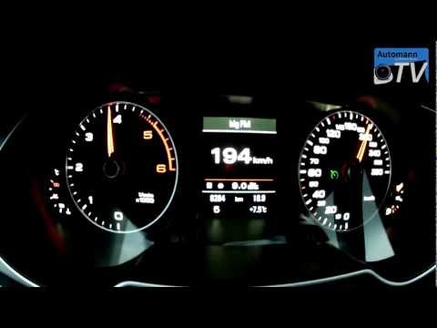 2013 Audi A4 2.0 TDIe (163hp) - Autobahn-Test (1080p FULL HD)