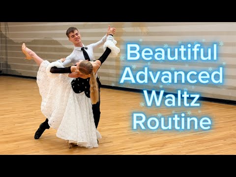 Learn Beautiful Advanced Slow Waltz Routine 