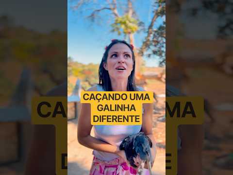 Essa galinha está meio estranha