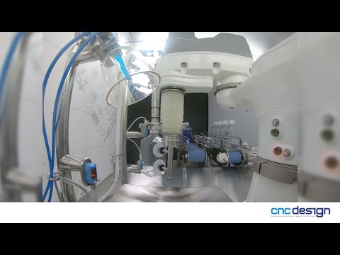 Staubli TS2-40 SCARA Robot - bottle filling
