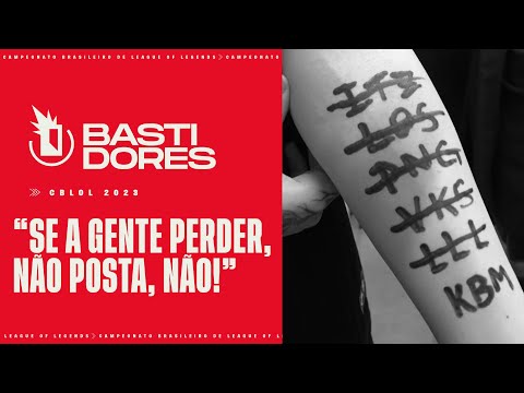 "Se a gente perder, não posta, não!" | Bastidores Semana 3 - CBLOL 2023: 1ª Etapa
