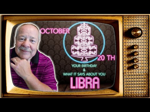 October 20th Libra? This Astrology video is all about you. Send a unique Birthday Card!