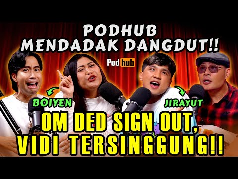 SAKSIKAN‼️GOYANG AYAM NELEN KARET!!! BOIYEN-JIRAYUT DATANG, SATU STUDIO DIGOYAAANG!!😂 -Vidi podhub