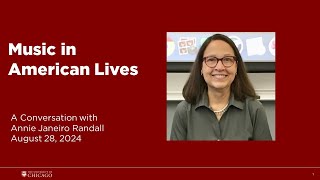 Music in American Lives