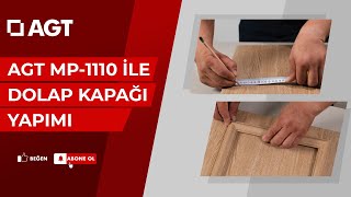 AGT MP-1100 ile Dolap Kapağı Yapımı | AGT Mobilya Profilleri Kullanım 