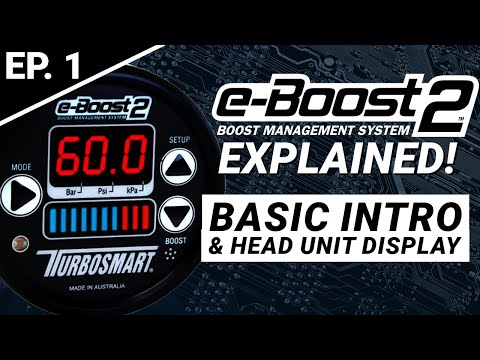 E-Boost 2 Explained! EP.1 | Basic Intro & Head Unit Display