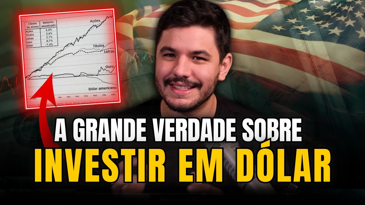 💸 A VERDADE: Vale a pena investir em DÓLAR?