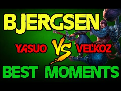 TSM Bjergsen as Yasuo vs Incarnation Vel'Koz | BEST MOMENTS