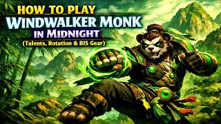 How To Play WW Monk In Midnight! (Talents, Rotation, Stat Priority & Bis Gear)