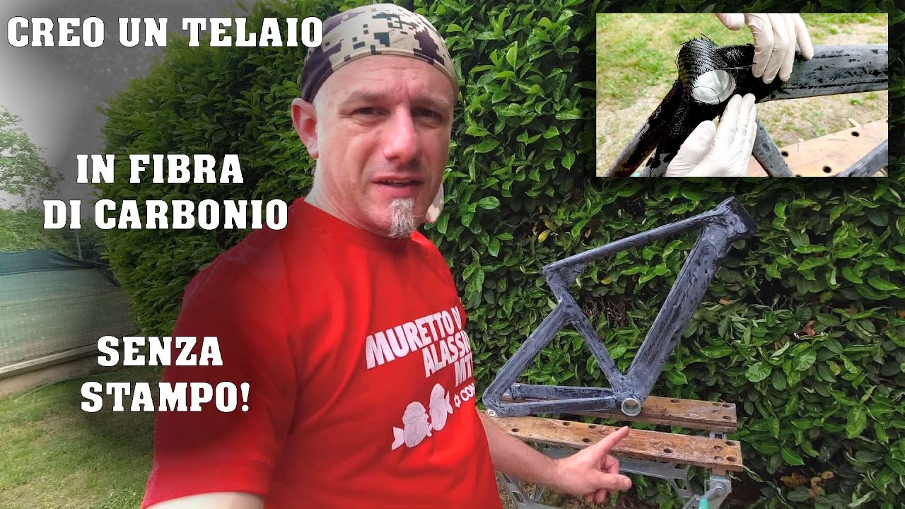 Come creare un telaio in carbonio per bici da corsa senza uno stampo.