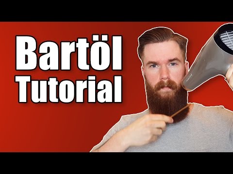 Bartöl-Anwendung | Bartöl Tutorial + Warum brauche ich Bartöl?