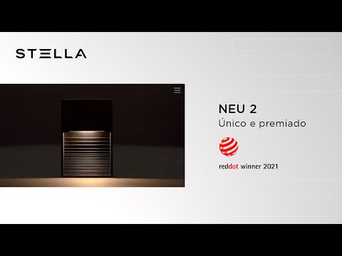 Balizador Neu 2, vencedor do prêmio Red Dot Award 2021 | Stella Iluminação