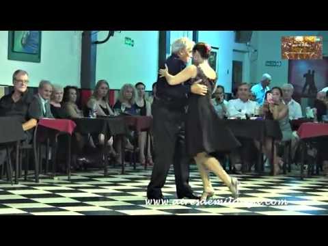 Eduardo Pareja parejita y Laura Grandi en Sin Rumbo milonga