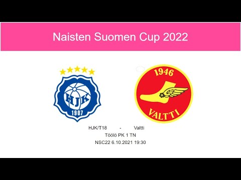 NAISTEN SUOMEN CUP: HJK/T18 - Valtti