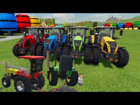 LOAD AND// TRANSPORT //TESLA CARSWITH// SCANIA TRUCK - Farming Simulat.#Farming Simulator//#farmings