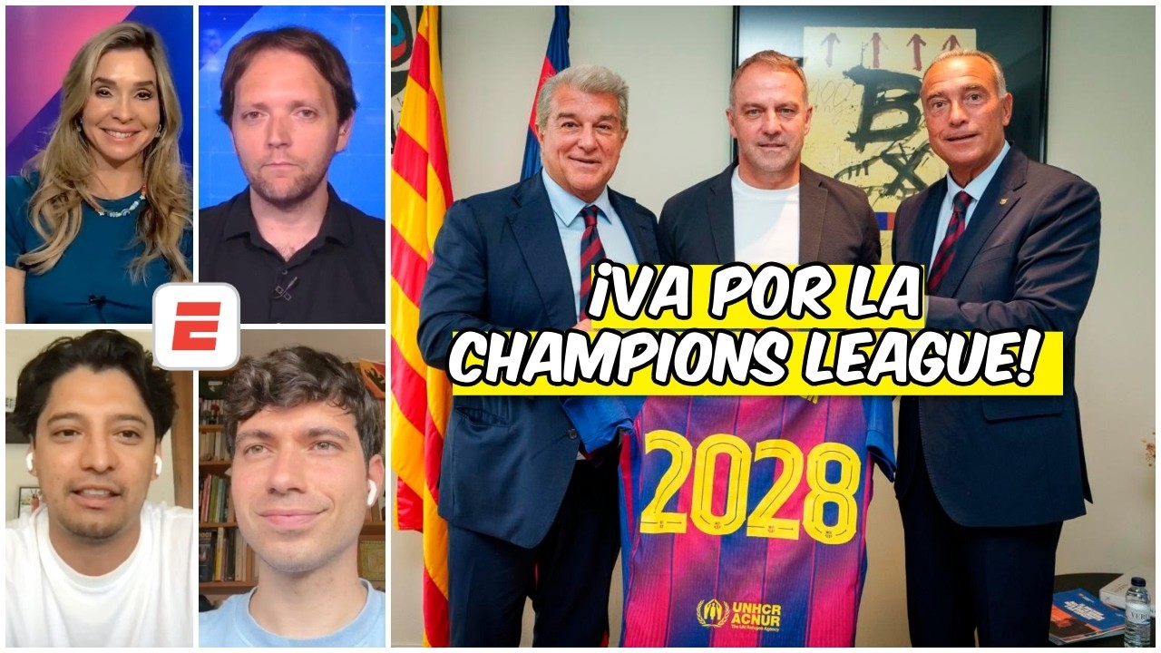 HANSI FLICK tiene un solo OBJETIVO: CHAMPIONS LEAGUE durante los próximos dos años | Exclusivos