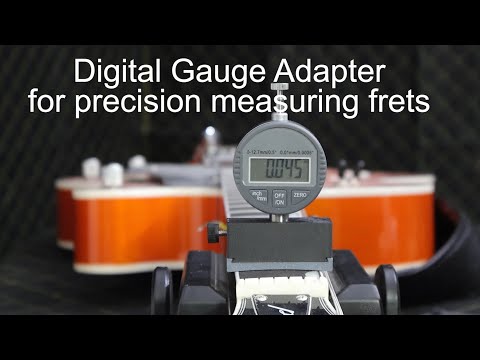 Digital Gauge Radius Blocks precision measuring frets (3 radii) - Made in the USA image 6