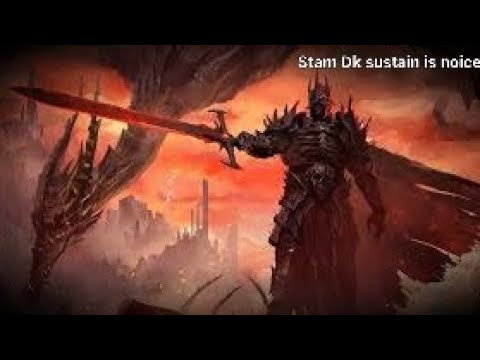 Eso - Ascending Tide Pvp [ Stam Dk is a sustain machine ]