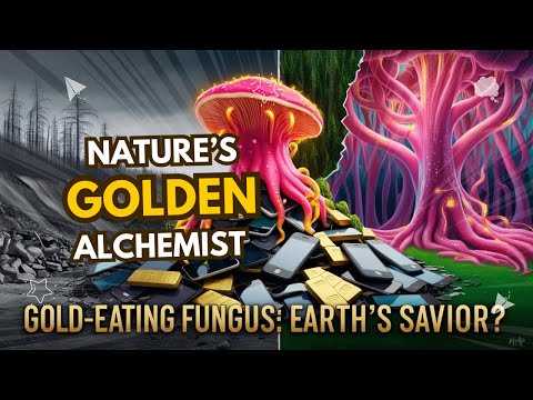 Scientists Found a Fungus That Eats GOLD… And It’s TERRIFYING 🚨💎