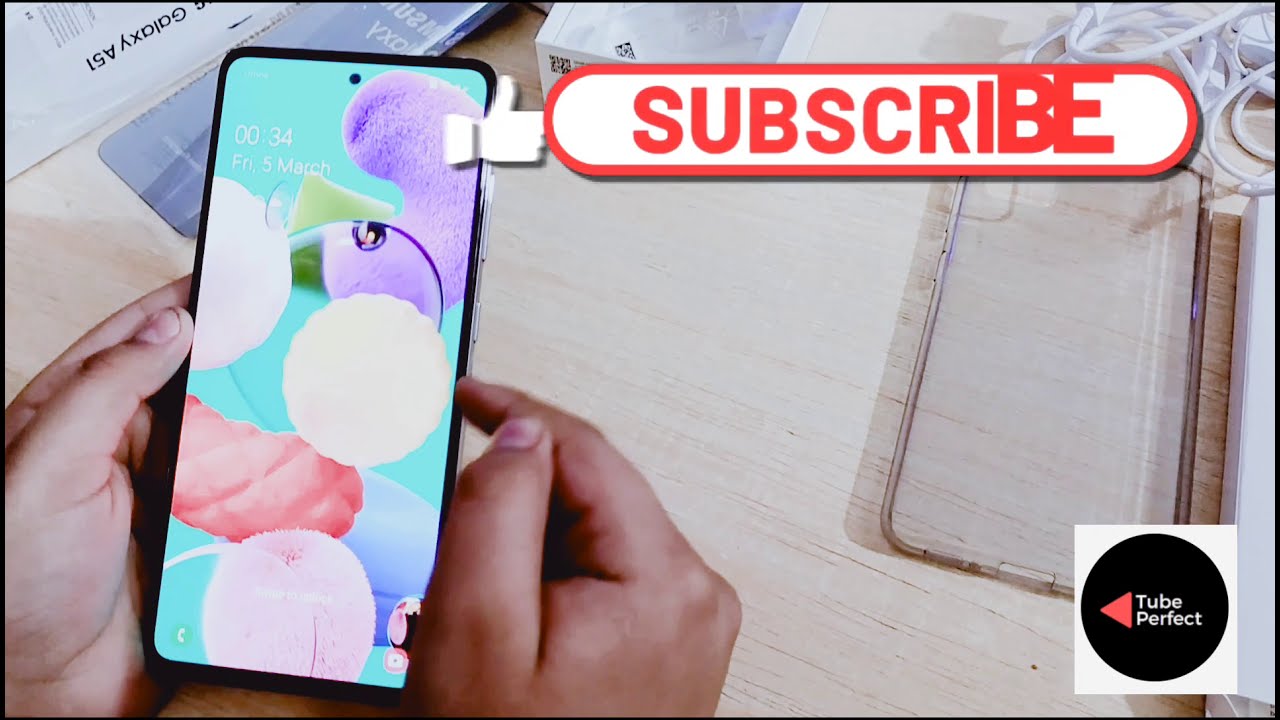 Samsung galaxy A51 unboxing by tube perfect