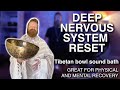 Deep Nervous System Reset 3 Hour Relaxing Sound Bath