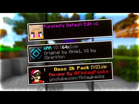 trying out different texture packs in bedwars