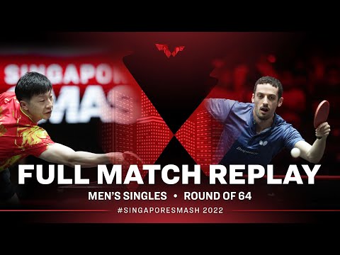 FULL MATCH | FREITAS Marcos (POR) vs MA Long (CHN) | MS R64 | #SingaporeSmash 2022