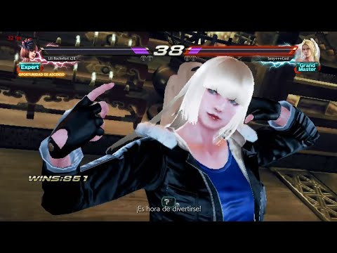 334_5 L Anna Willians vs Nina - Tekken 7 ( Uchiha x24 ) PC sin Grafica