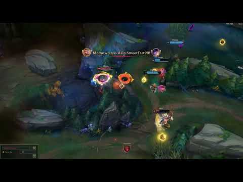 Qiyana 2v4 quadra vs Nunu Xayah Syndra Orianna