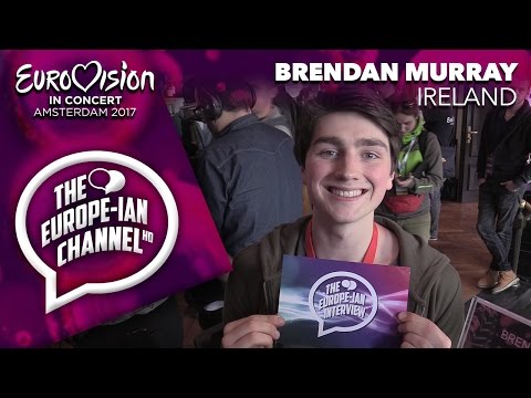 Brendan Murray (Ireland 2017) - Interview - Eurovision in Concert Amsterdam