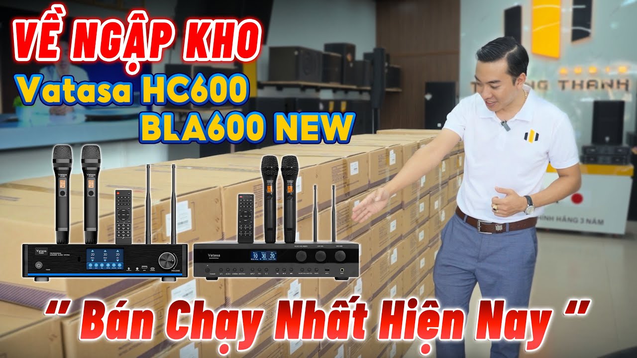 Video sản phẩm Amply Số Vatasa HC600