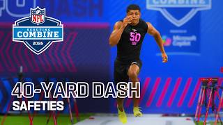 Download lagu Safeties Run the 40-Yard Dash at 2026 NFL Combine mp3