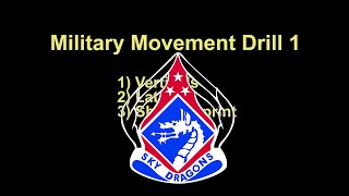 PRT Military Movement Drills (MMD) Demonstration - XVIII Airborne Corps and Fort Bragg NCO Academy