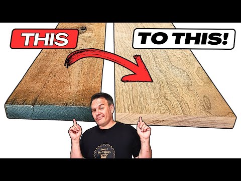 Lumber Milling Made EASY: No Jointer Required!