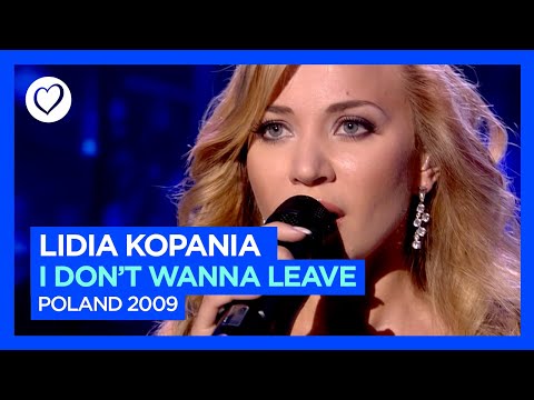 Lidia Kopania - I Don't Wanna Leave (LIVE) | Poland 🇵🇱 | Second Semi-Final | Eurovision 2009
