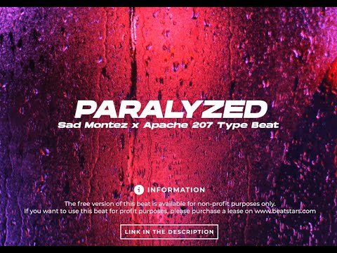 Sad Montez x Apache 207 Type Beat - Paralyzed | 2021 | prod. by NH x AshJ