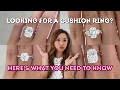 This Is How You Surprise Your Wife… 6ct Cushion Cut Diamond Ring Style!