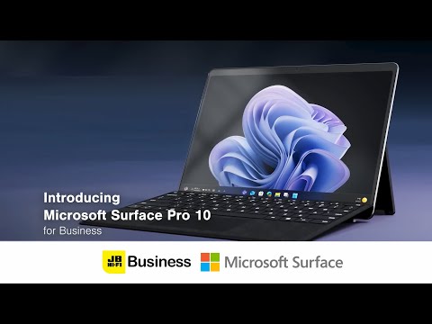 Microsoft Surface Pro 10 and JB Hi-Fi Business