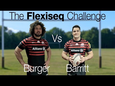 FLEXISEQ: Brad Barritt Vs Jacques Burger