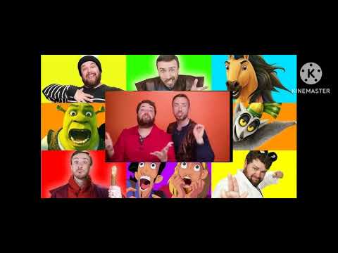 Epic Dreamworks Impressions Medley - Peter Hollens ft. Brian Hull (Kine Master Version)