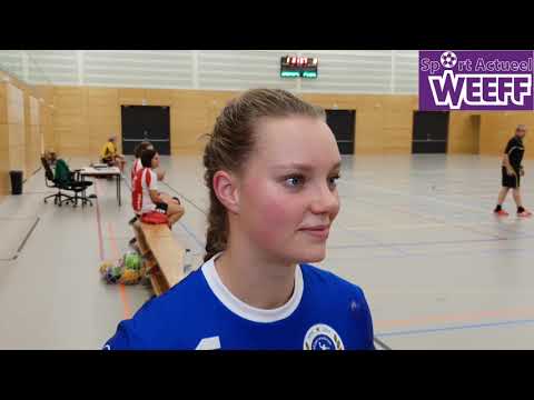 2018-11-06 Zaalhandbal, Beker, SEW2-Volendam1, Interviews