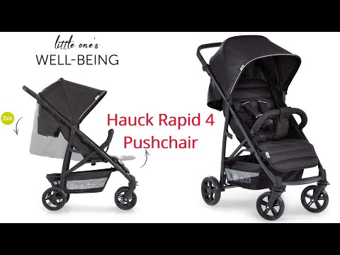 Hauck Pushchair Rapid 4 Up to 25 Kg unpacking and installation guide and review.