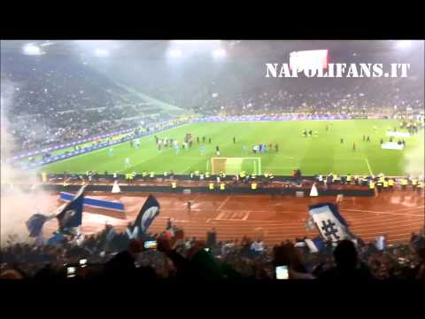 Finale Coppa Italia 2011/2012: Juventus-Napoli 0-2 festeggiamenti post partita