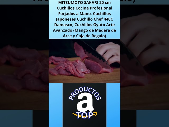 Vídeo relacionado con MITSUMOTO SAKARI Cuchillo Sashimi de un Solo Filo, 26 cm Cuchillo Yanagiba