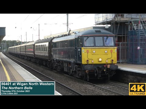 86401 at Wigan North Western | The Northern Belle | Thursday 07th October 2021