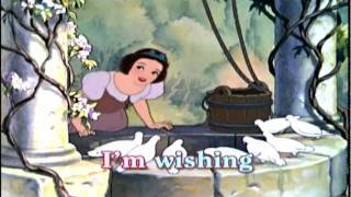 Snow White - Im Wishing / One Song - Sing Along Song with Lyrics - Disney