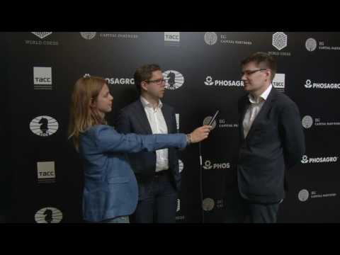 Day 5 Interview with GM Jon Ludvig Hammer and GM Evgeny Tomashevsky