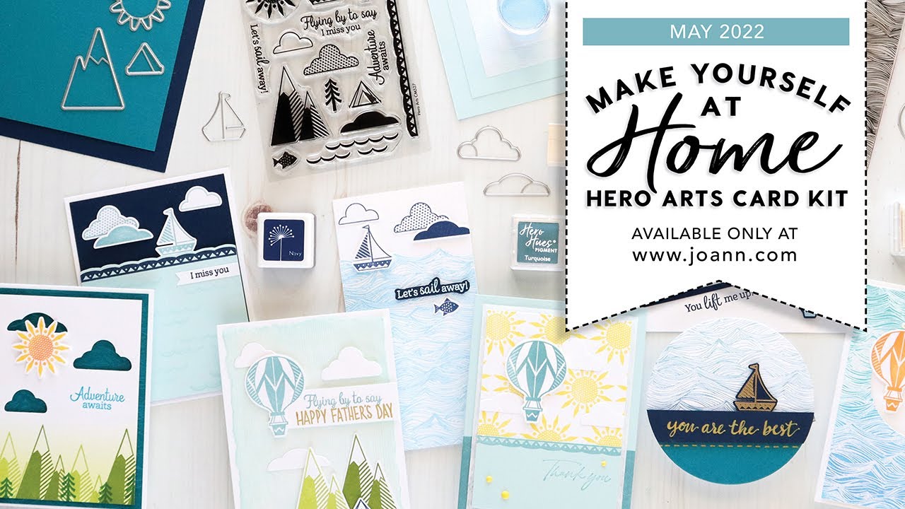 Hero Arts May Make Yourself At Home Thank You Card Kit | JOANN